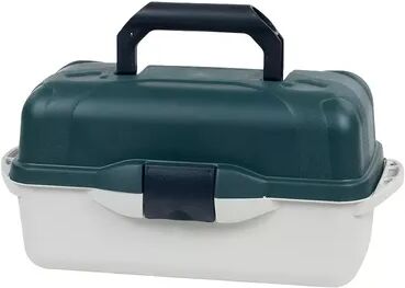 Wakeman Outdoors Fishing 2-Tray Tackle Box Organizer, Green