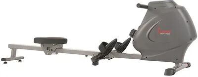 Sunny Health & Fitness Magnetic Rowing Machine, Grey