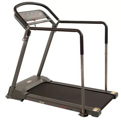 Sunny Health & Fitness Recovery Walking Treadmill w/ Low Pro Deck, Black