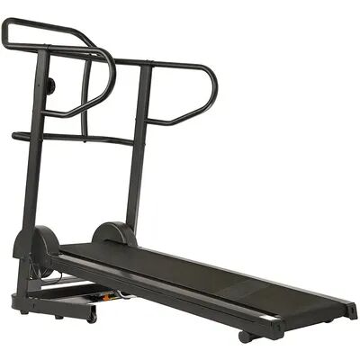 Sunny Health & Fitness SF-T7723 Force Fitmill Manual Treadmill, Grey