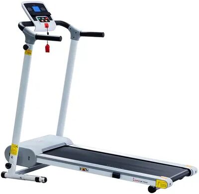 Sunny Health & Fitness SF-T7610 Easy Assembly Folding Treadmill, Grey