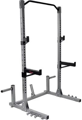 Sunny Health & Fitness Power Squat Rack Home Gym, Grey