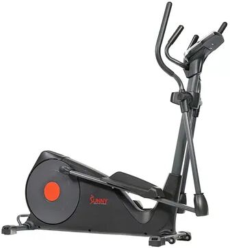 Sunny Health & Fitness Pre-Programmed Elliptical Trainer - SF-E320001, Black