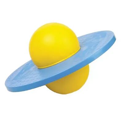 HappyHealth Balance Platform Ball, Yellow & Blue, Clrs