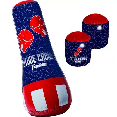 Franklin Sports Future Champs Inflatable Punching Bag & Glove Set, Multicolor