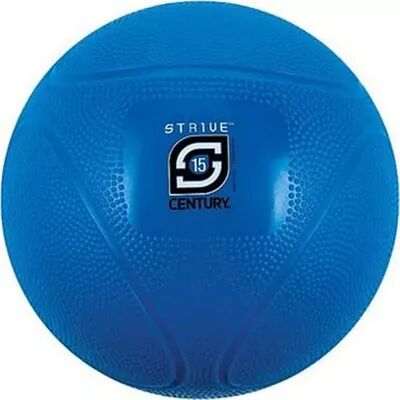 Century 24942P-600815 15 lbs Strive Medicine Ball - Blue, Green