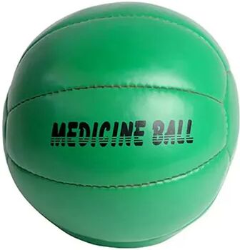 Fabrication Enterprises 10-3094 7.5 in. Plyometric & Medicine Ball Green - 6 Kg - 13.2 lbs, Clrs