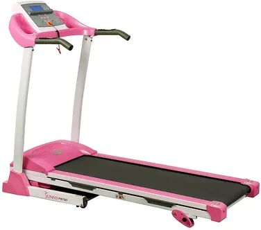 Sunny Health & Fitness P8700 Pink Treadmill