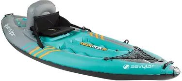 Sevylor K1 1-Person Inflatable Quickpack Kayak, Blue