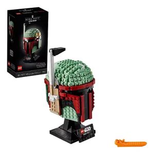 Lego Star Wars Boba Fett Helmet 75277 Collectible Building Kit (625 Pieces), Multicolor