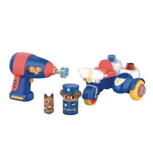 Educational Insights Design & Drill Bolt Buddies Police Motorcycle Toy, Multicolor