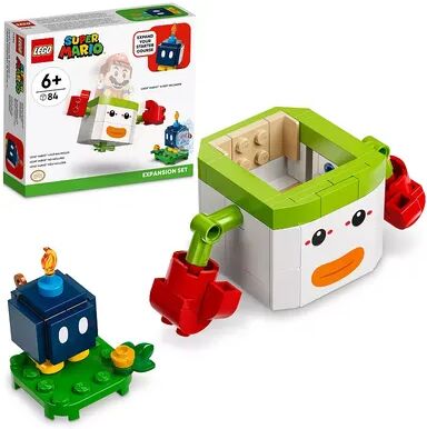 Lego Super Mario Bowser Jr.'s Clown Car Expansion Set 71396 Building Kit (84 Pcs), Multicolor