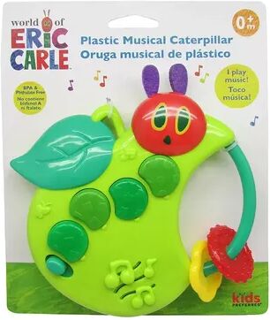 Eric Carle Baby The World of Eric Carle The Very Hungry Caterpillar Plastic Music Toy, Multicolor