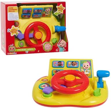 Just Play CoComelon Learning Steering Wheel, Multicolor