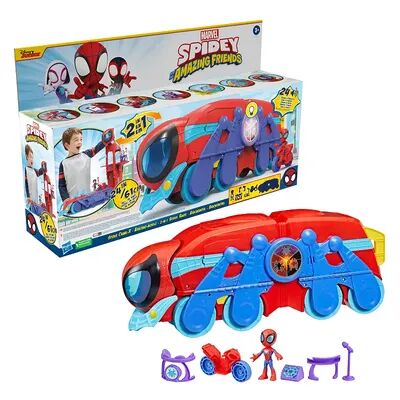 Hasbro Marvel Spidey and His Amazing Friends Spider Crawl-R Vehicle Toy by Hasbro, Multicolor