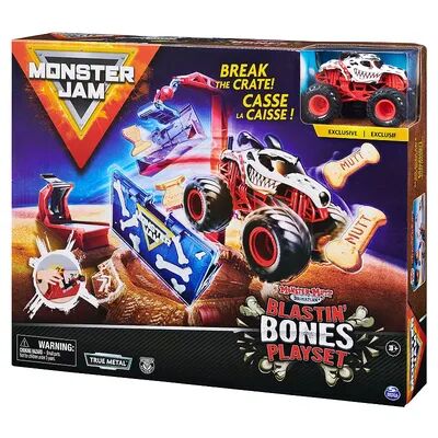 Monster Cable Jam Blastin' Bones Playset with Exclusive Monster Mutt Dalmatian Monster Truck