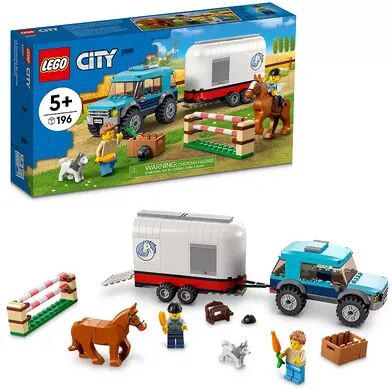 Lego City Horse Transporter 60327 Building Kit (196 Pieces), Multicolor