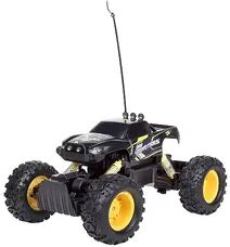 Maisto Rock Crawler Remote Control Toy Car, Black