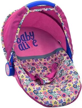 Hauck Baby Alive Toy Doll Car Seat w/ Canopy, Multicolor