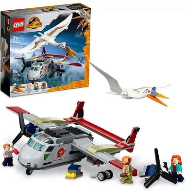 Lego Jurassic World Quetzalcoatlus Plane Ambush 76947 Building Kit (293 Pieces), Multicolor