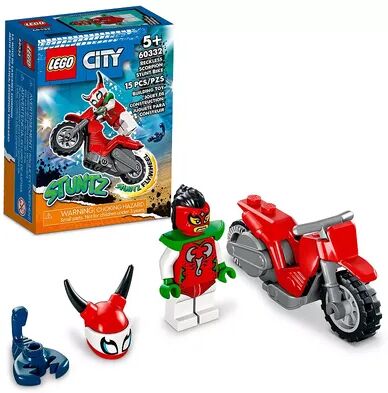 Lego City Reckless Scorpion Stunt Bike 60332 Building Kit, Multicolor