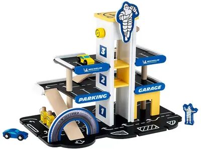 Theo Klein Michelin Car Service Station Kids Toy with 1 Car for Ages 3 and Up, Multicolor