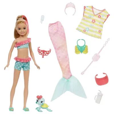 Barbie Mermaid Power Stacie Doll with Mermaid Tail, Pet & Accessories, Multicolor
