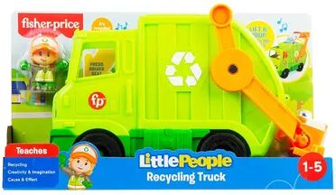 Little People Fisher-Price Little People Adventure Vehicle Playset, Recycle