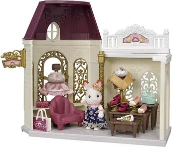 Calico Critters Fashion Boutique, Dollhouse Playset with Figure & Fashion Accessories, Multicolor