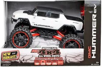 New Bright 1:10 Remote Control 4x4 Hummer RC Car, Multicolor