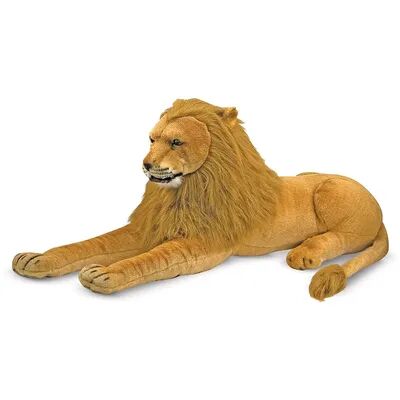 Melissa & Doug Lion Plush Toy, Multicolor