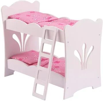 KidKraft Doll Bunk Bed, White