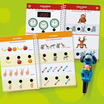 Educational Insights Hot Dots Jr. Let's Master Kindergarten Math Book Set, Multicolor