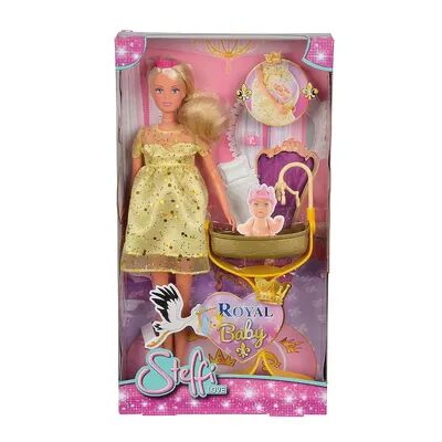 Simba Steffi Love Girls Simba Steffi Love Simba Toys - Steffi Love Princess Royal Baby Playset, Multicolor