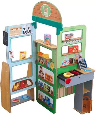 KidKraft Let’s Pretend Grocery Store Pop-Up with EZ Kraft Assembly, Multicolor