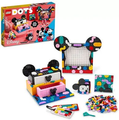 Lego Disney's Mickey Mouse & Minnie Mouse Back-to-School Project Box 41964 by LEGO DOTS, Multicolor