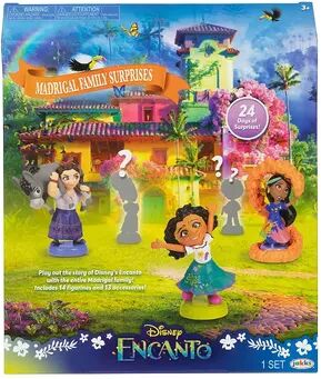 JAKKS Pacific Disney's Encanto Madrigal Family Surprises Advent Calendar by JAKKS Pacific, Multicolor