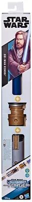 Hasbro Star Wars Lightsaber Forge Obi-Wan Kenobi Electronic Blue Lightsaber by Hasbro, Multicolor