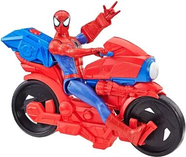 Hasbro Spider-Man Titan Hero Series Spider-Man Figure with Power FX Cycle by Hasbro, Multicolor