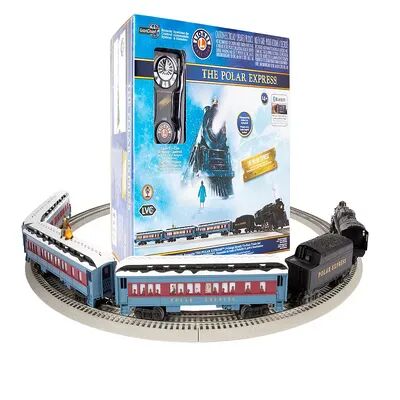 Licensed Character The Polar Express 5.0 Electric Train Set with Hobo Car, Multicolor