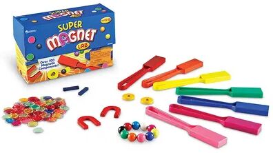 Learning Resources Super Magnet Lab Kit, Multicolor