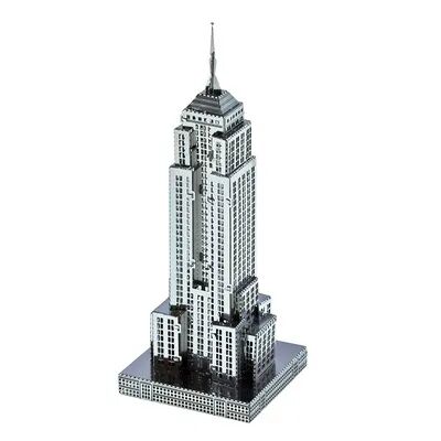 Kohl's Metal Earth 3D Laser Cut Model Empire State Building Kit by Fascinations, Multicolor