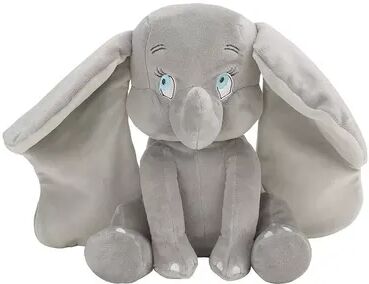 Disney s Dumbo Plush Stuffed Animal, Grey