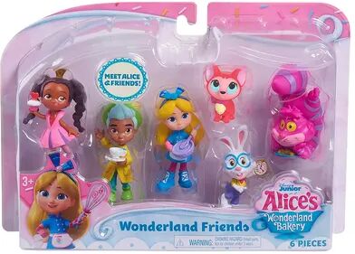 Just Play Disney Junior Alice's Wonderland Bakery Wonderland Friends Figures Set by Just Play, Multicolor