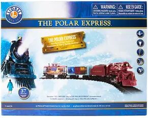 Licensed Character The Polar Express Freight Battery Powered RTP Train Set, Multicolor