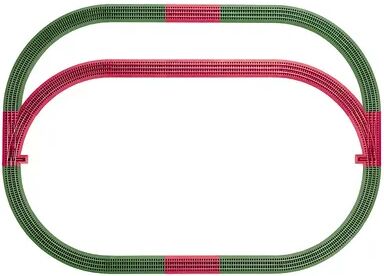 Lionel Trains O Gauge Outer Loop Train Track Expansion Set, Multicolor