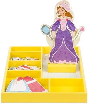 Melissa & Doug Disney Princess Belle Wooden Magnetic Dress-Up Doll by Melissa & Doug, Multicolor