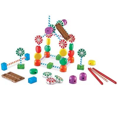 Learning Resources Candy Construction Building Set by Learning Resources, Multicolor