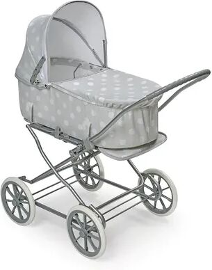 Badger Basket Just Like Mommy Gray 3-in-1 Doll Stroller, Grey