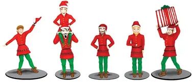 Lionel The Polar Express Elf Figure Pack by Lionel Trains, Multicolor